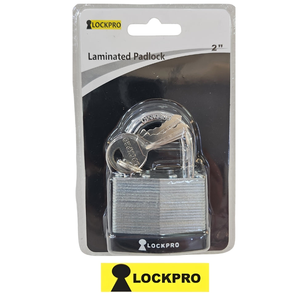 CANDADO LAMINADO DE 50MM GRIS  LOCKPRO