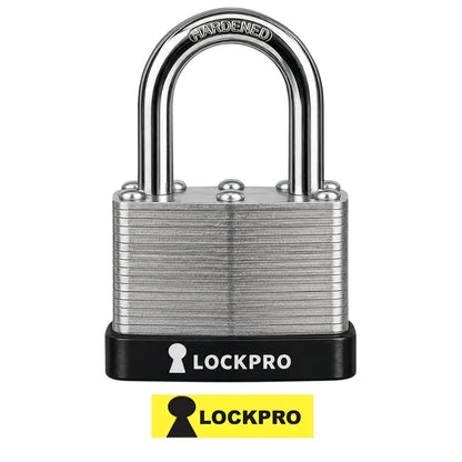 CANDADO LAMINADO DE 50MM GRIS  LOCKPRO