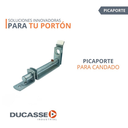 PICAPORTE PARA CANDADO 16MMX160MM DUCASSE
