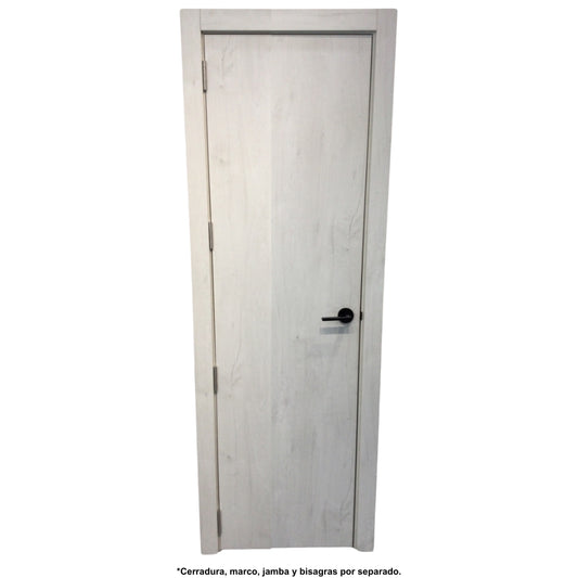 PUERTA DE MELAMINA 2 PIES X 7 PIES BOHEMIAM BLANCO BOREAL (FAB)
