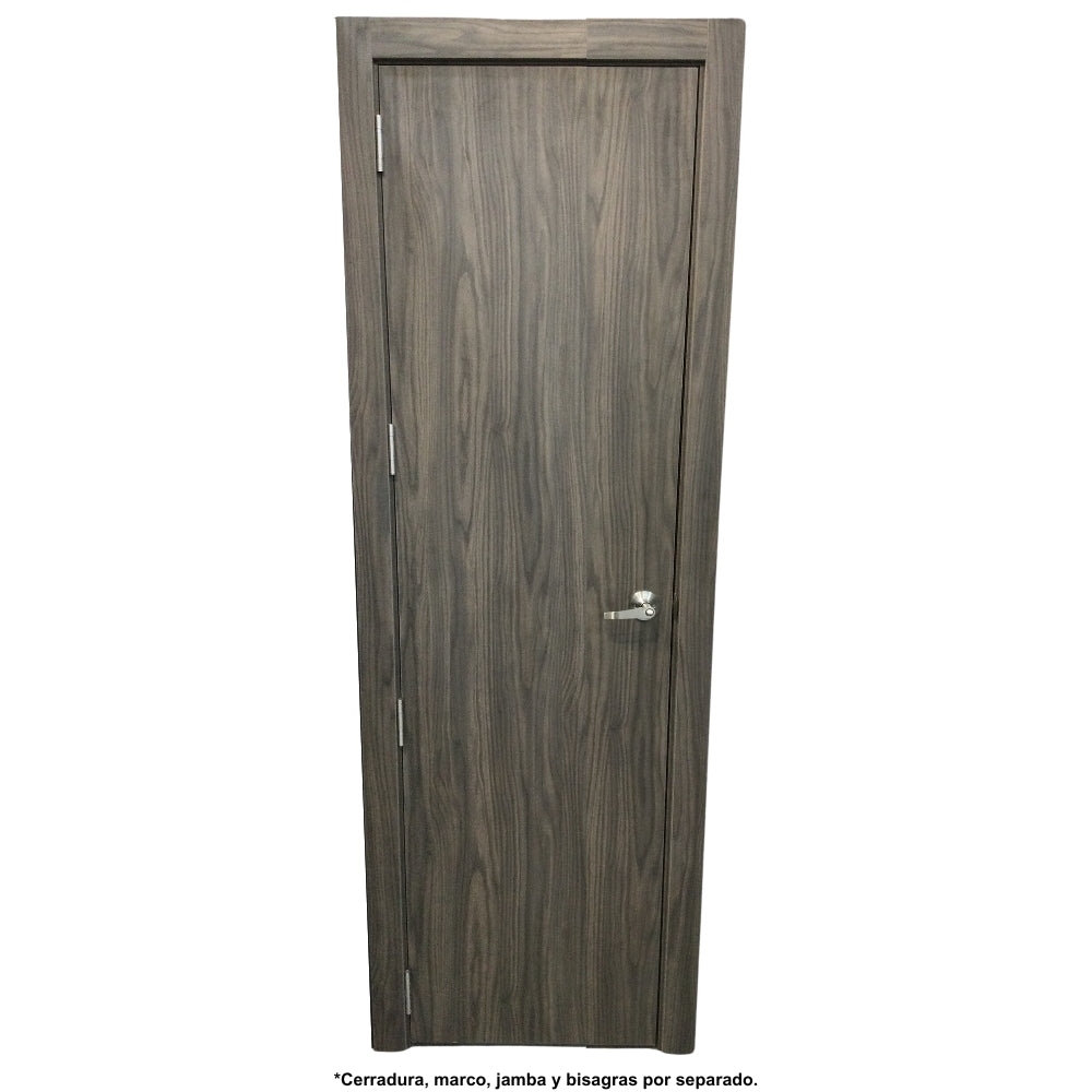 PUERTA DE MELAMINA 2 PIES X 7 PIES ROBLE NEWMAN MESURA (FAB)