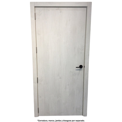 PUERTA DE MELAMINA 3 PIES X 7 PIES BOHEMIAM BLANCO BOREAL (FAB)