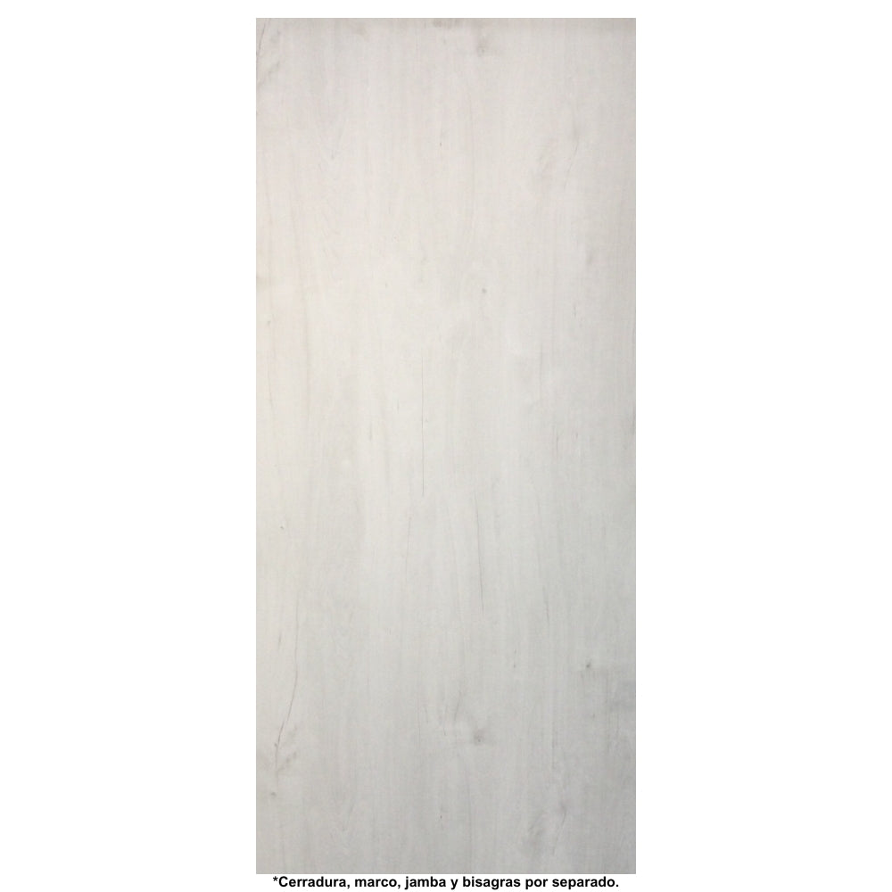 PUERTA DE MELAMINA 3 PIES X 7 PIES BOHEMIAM BLANCO BOREAL (FAB)