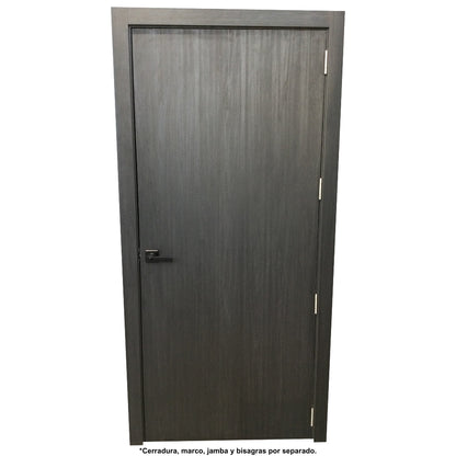 PUERTA DE MELAMINA 3 PIES X 7 PIES ROBLE MINA BOREAL (FAB)