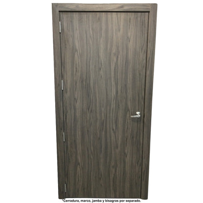 PUERTA DE MELAMINA 3 PIES X 7 PIES ROBLE NEWMAN MESURA (FAB)