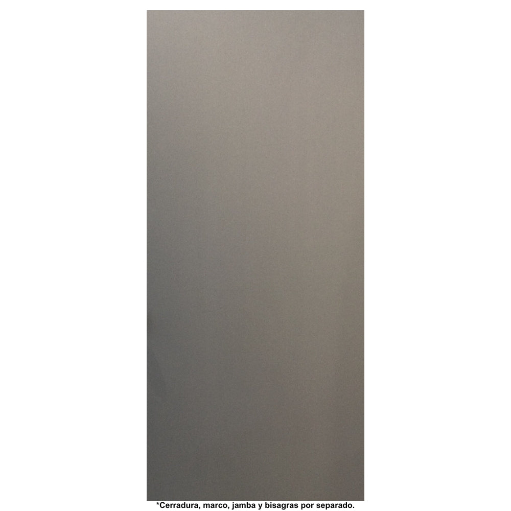 PUERTA DE MELAMINA 3 PIES X 7 PIES ALUMINIO CAVA MOON (FAB)
