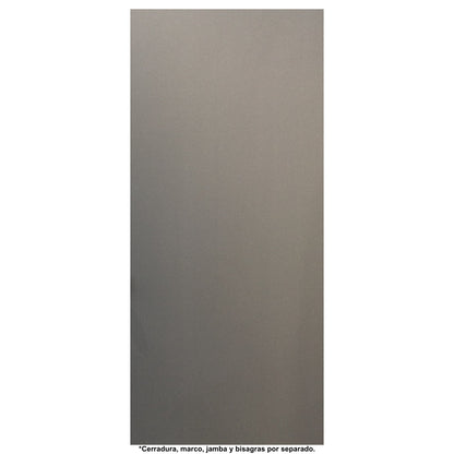 PUERTA DE MELAMINA 3 PIES X 7 PIES ALUMINIO CAVA MOON (FAB)