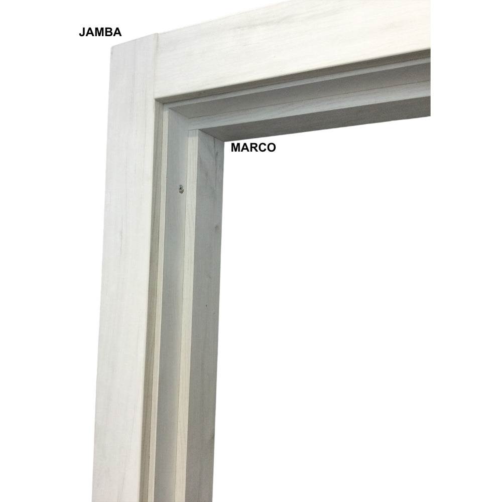 MARCO 2.40M * 15MM + JAMBA BOHEMIAM BLANCO BOREAL (FAB)