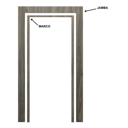 MARCO 2.40M * 15MM + JAMBA ROBLE NEWMAN MESURA (FAB)