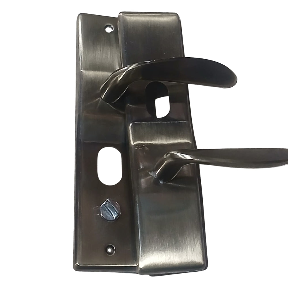CERRADURA CON MANIGUETA Y CILINDRO PARA PUERTA MULTIPUNTOS BRONCE IZQUIERDA SECURE
