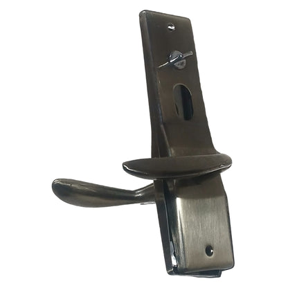 CERRADURA CON MANIGUETA Y CILINDRO PARA PUERTA MULTIPUNTOS BRONCE IZQUIERDA SECURE
