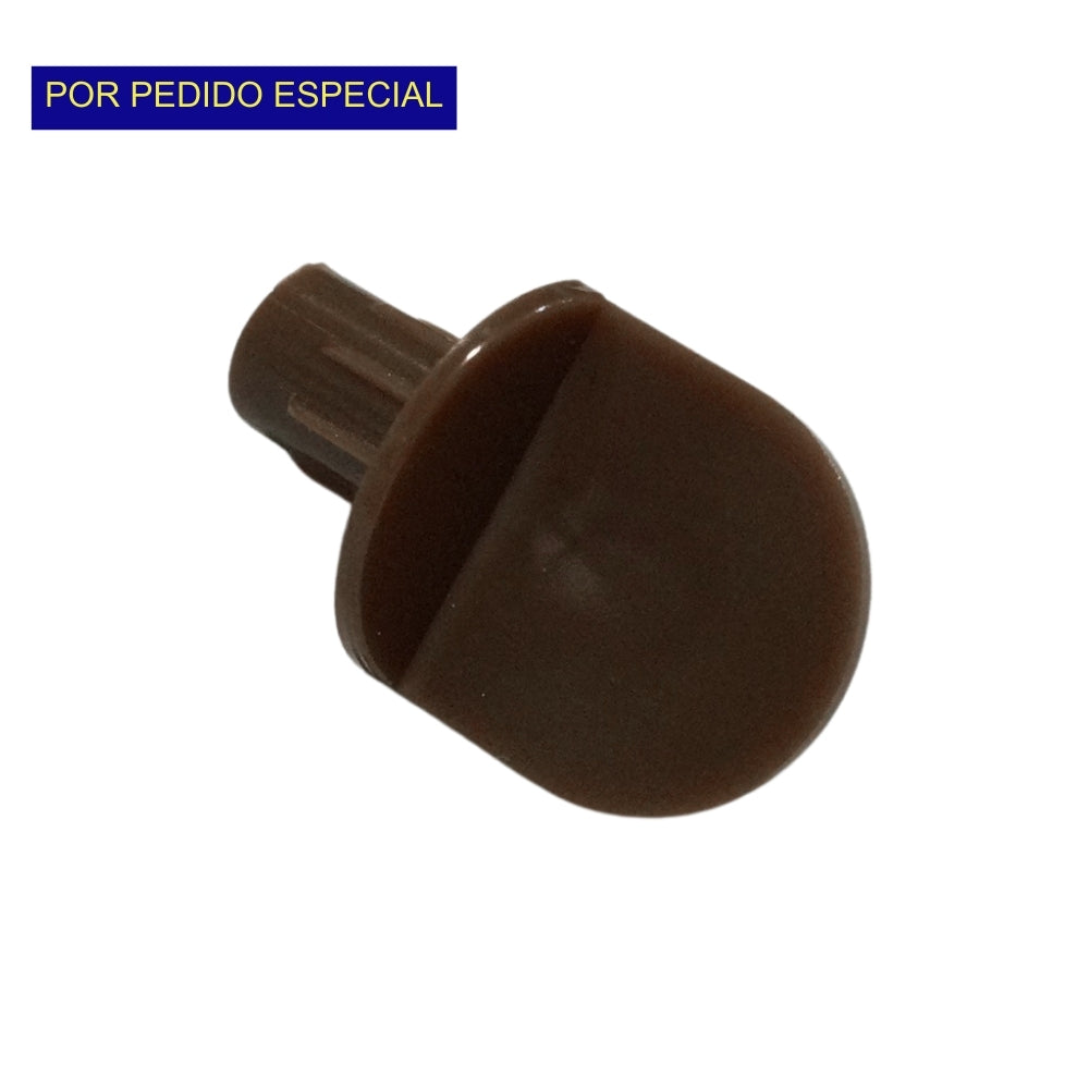 SOPORTE PARA REPISAS ESTRIADO CAFÉ 1/4 PULGADAS