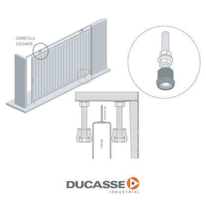 GUIA DE 35mm NYLON DUCASSE