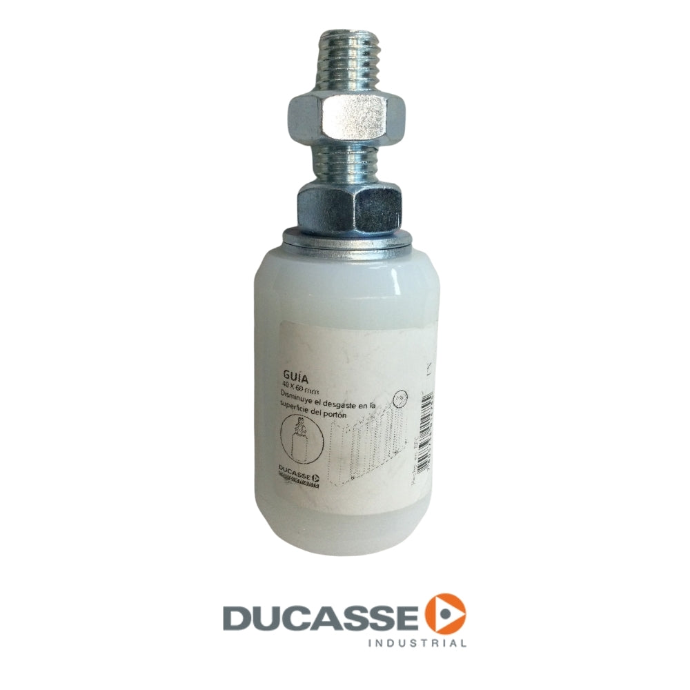 GUÍA SIMPLE NYLON PARA PORTÓN 40MMX60MM DUCASSE