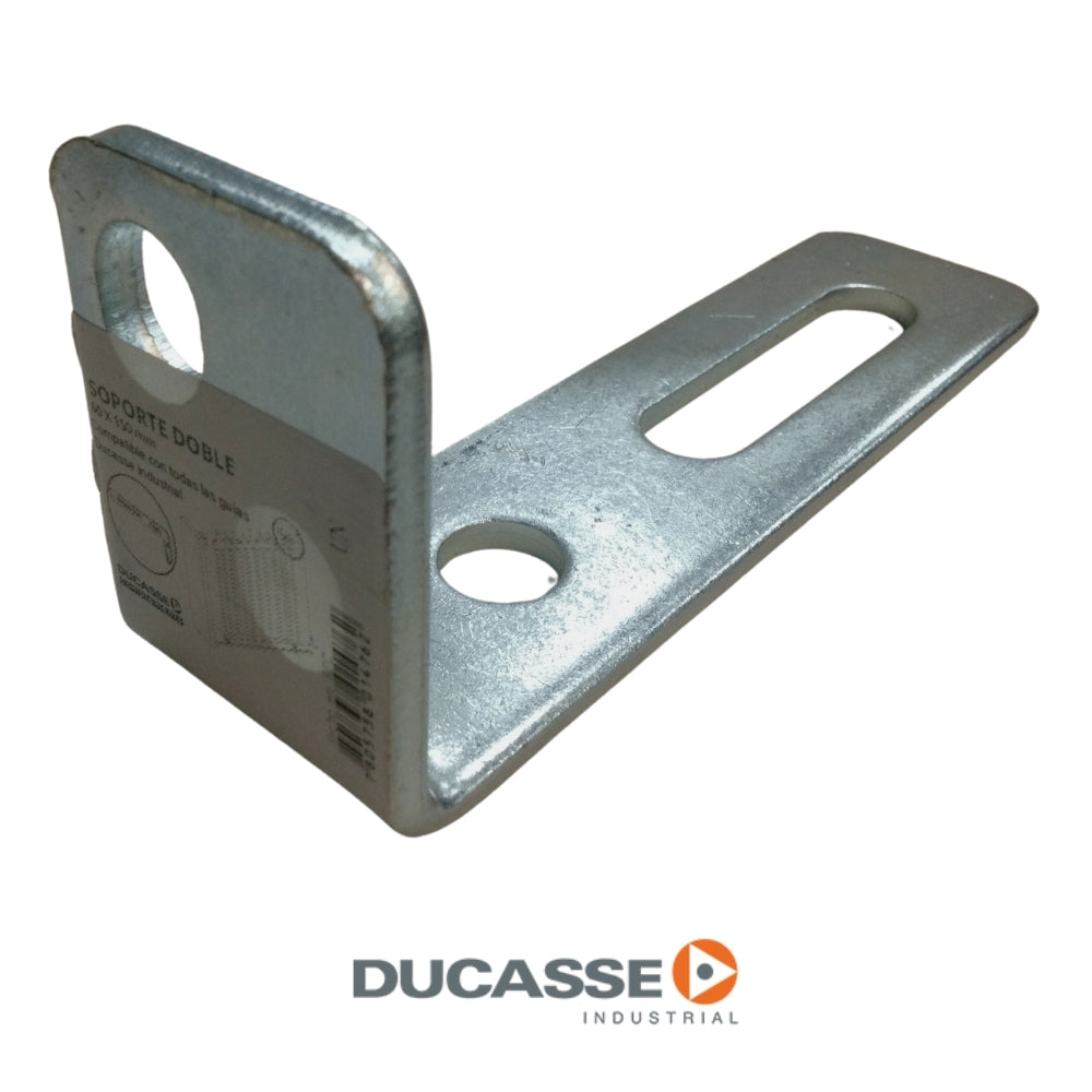 SOPORTE DOBLE PARA PORTÓN 60MMX150MM DUCASSE