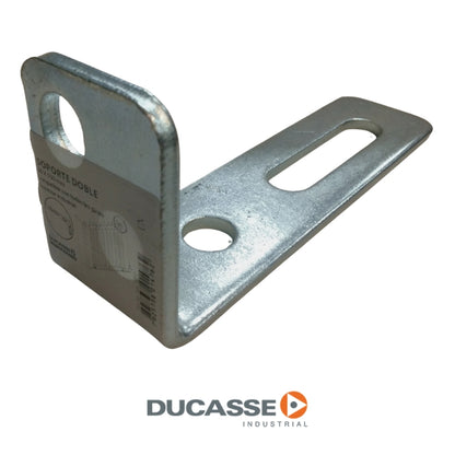 SOPORTE DOBLE PARA PORTÓN 60MMX150MM DUCASSE