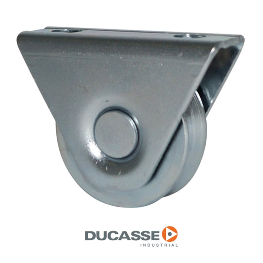RUEDA CON BASE PARA PORTONES DE 50 MM