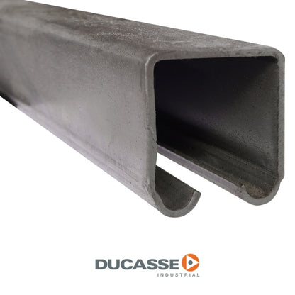 RIEL GALVANIZADO U-300 DE 6M PARA PORTONES DUCASSE