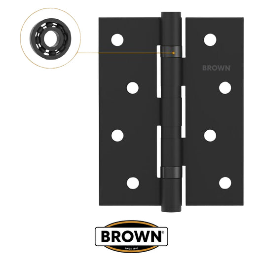 BISAGRA 4X3 PULGADAS X 2.5MM CON BALINERAS NEGRO