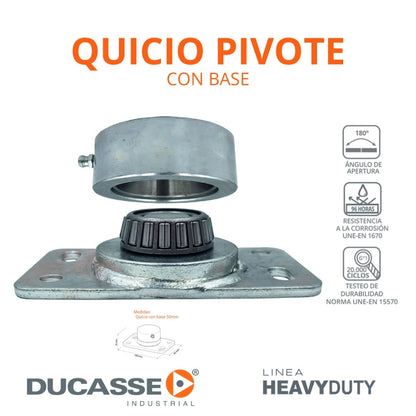 QUICIO HD INFERIOR CON BASE 50MM DUCASSE