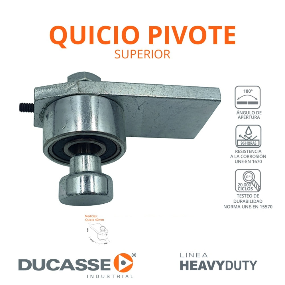 QUICIO HD SUPERIOR PARA SOLDAR 40MM DUCASSE