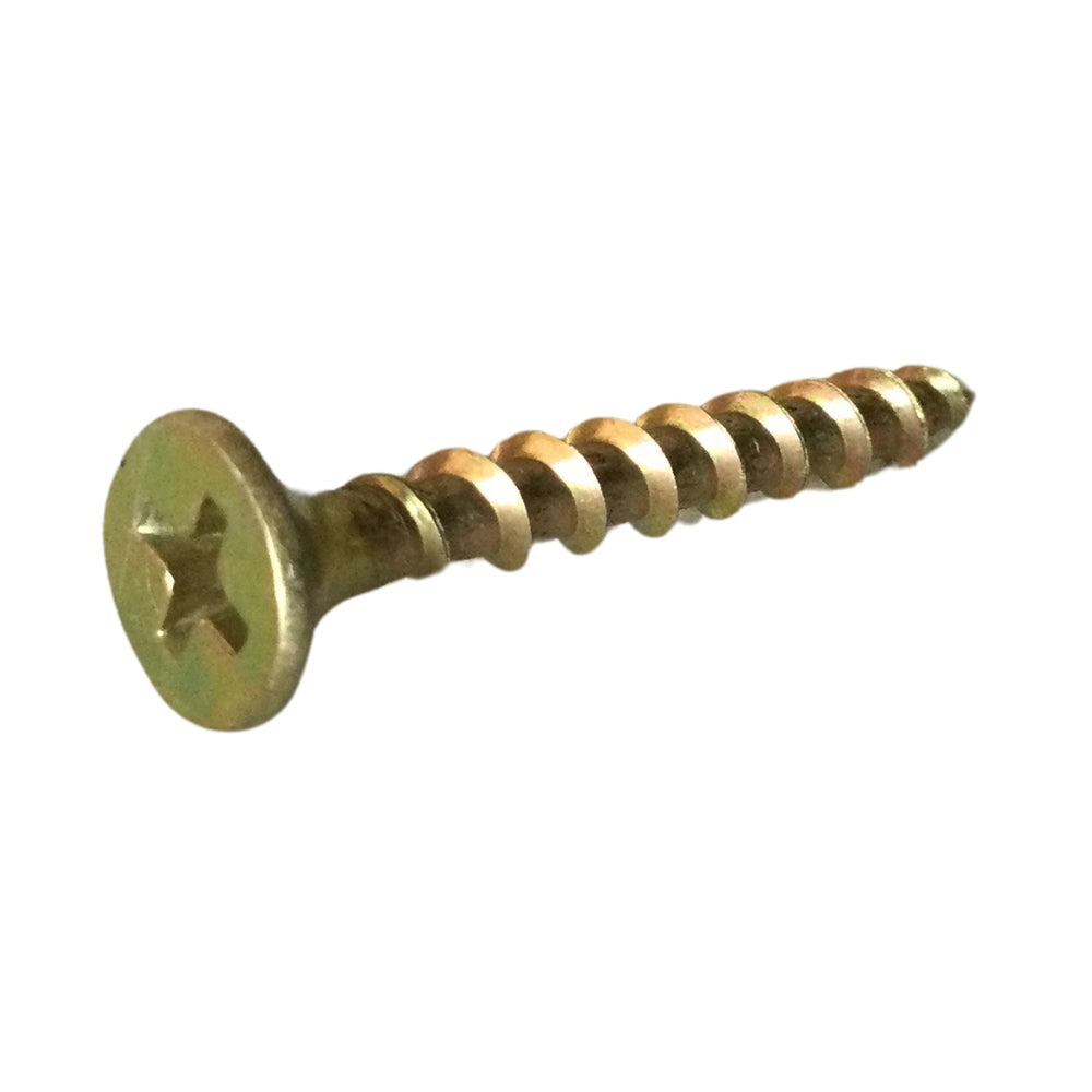 TORNILLO PARA MADERA MULTIUSO ZINC #6 x 1-5/8 PULGADAS