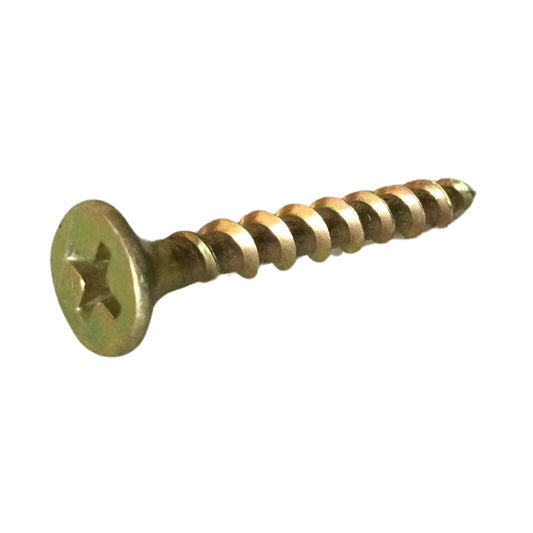 TORNILLO PARA MADERA MULTIUSO ZINC #6 x 1-5/8 PULGADAS