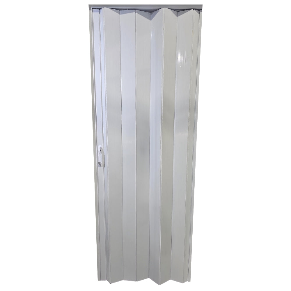 PUERTA PLEGABLE PVC 2030×830x6mm BLANCO (F6101W1)