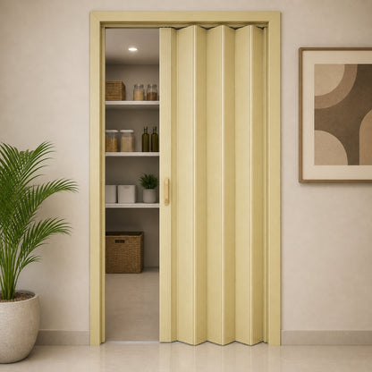 PUERTAS PLEGABLES PVC 2030X1060X6MM BEIGE (F6101B3)
