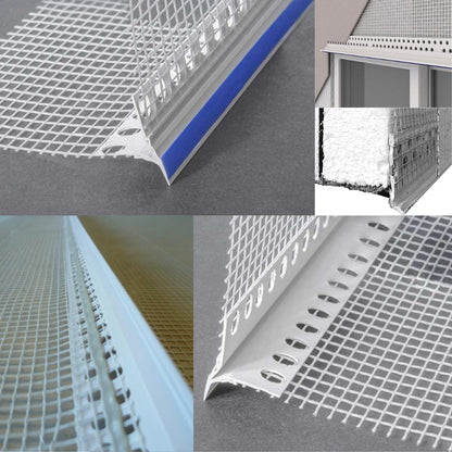 ESQUINERO PVC DE GOTERO CON RED 10X10 CON 2.50M