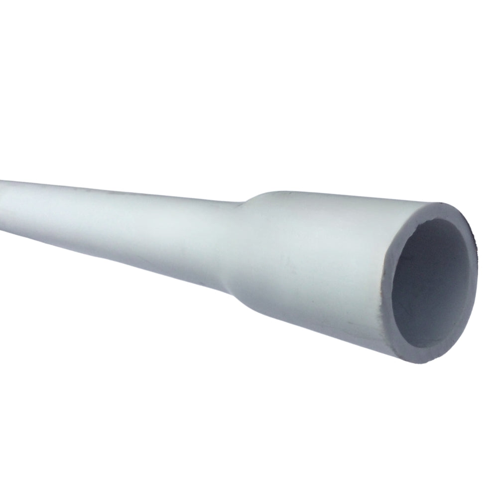 TUBO PVC SANITARIO 12MM-1/2 PULGADASX20' SCH 40 C/C