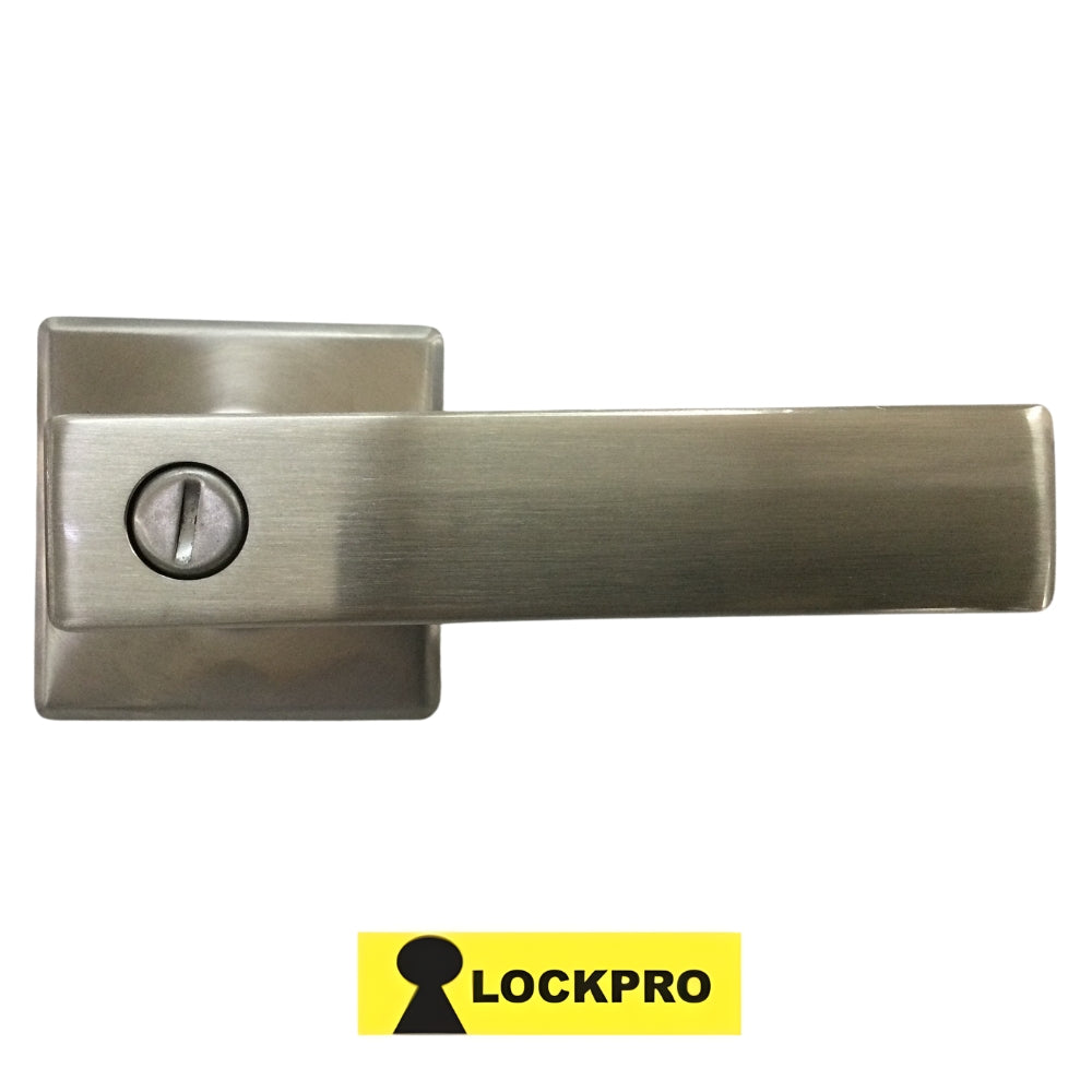 CERRADURA DE MANIJA DE BAÑO SATIN NIQUEL 50240-BK LOCKPRO
