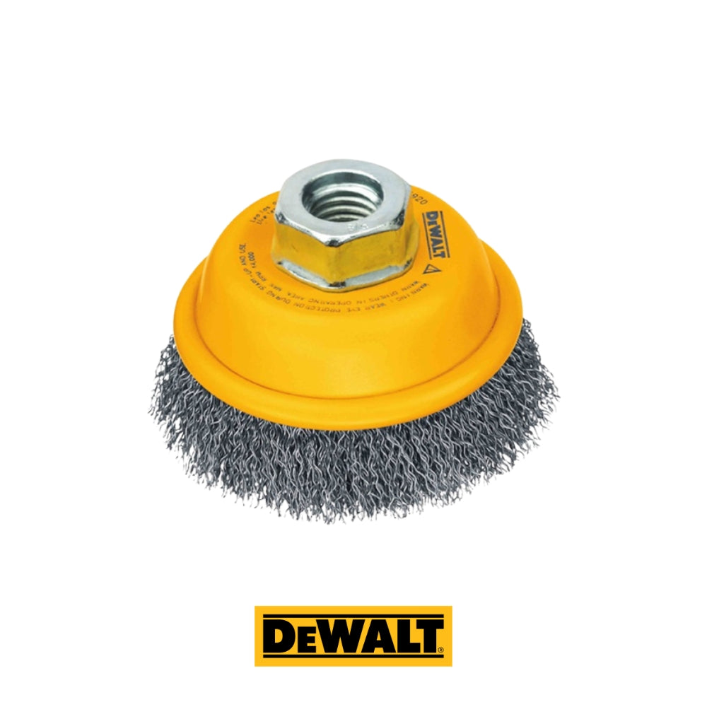 CEPILLO DE COPA REFORZADO LIZO 6¨X 5/8¨ DW49102