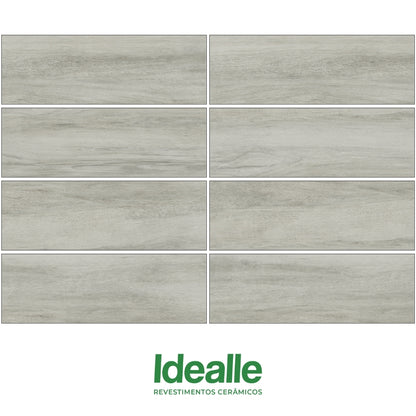 PISO DE CERAMICA TIPO MADERA IDEALLE CARSON TIMBERLAND 20X60 CM 1.70M2 CAJA 29306