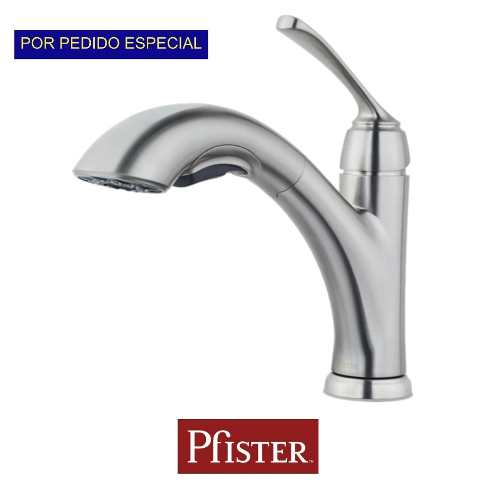 LLAVE DE FREGADOR CANTARA PULL/OUT F5347CRC