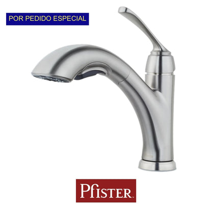 LLAVE DE FREGADOR CANTARA PULL/OUT F5347CRC