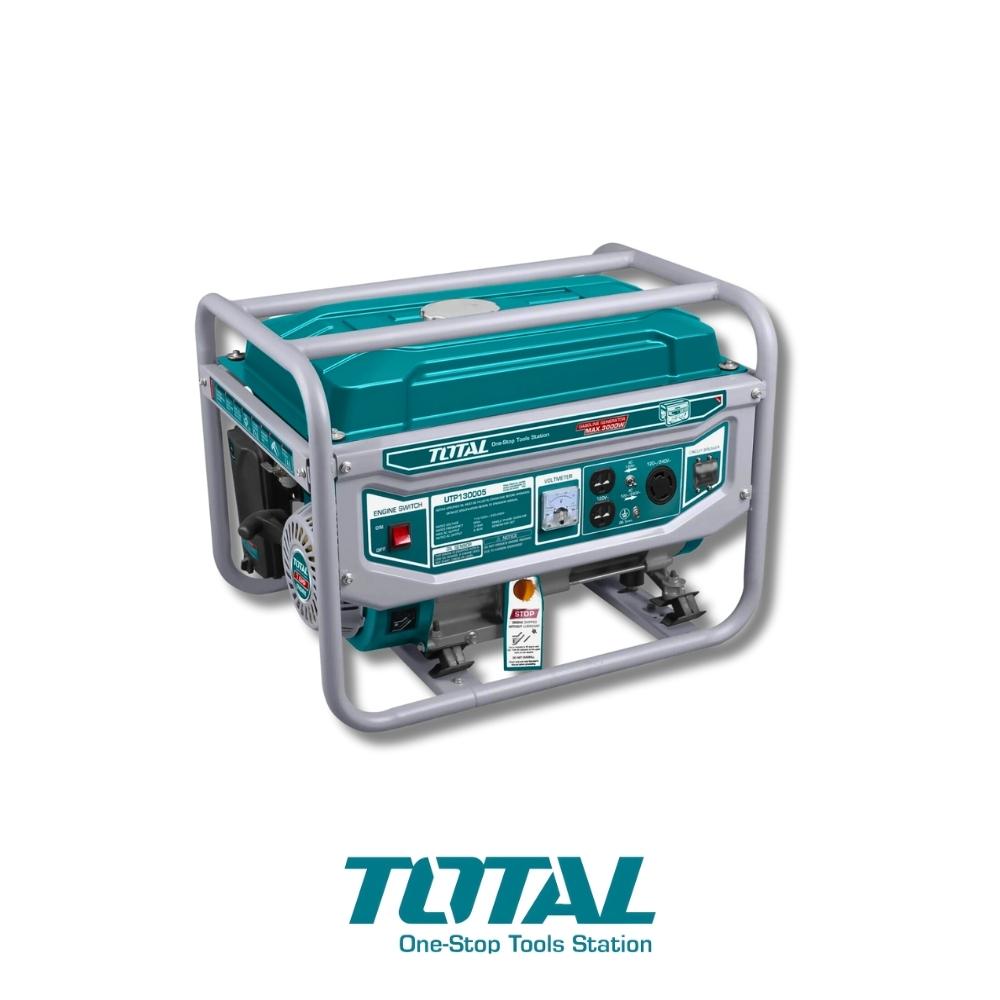 GENERADOR A GASOLINA TOTAL 3KW 4HP 110/220V UTP130005