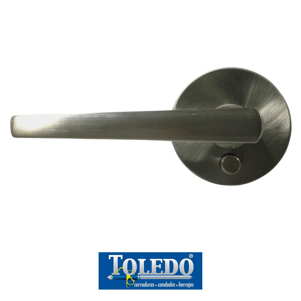 CERRADURA LEVER TARRAGONA BOTON SATIN NIQUEL V1920-TA-US15