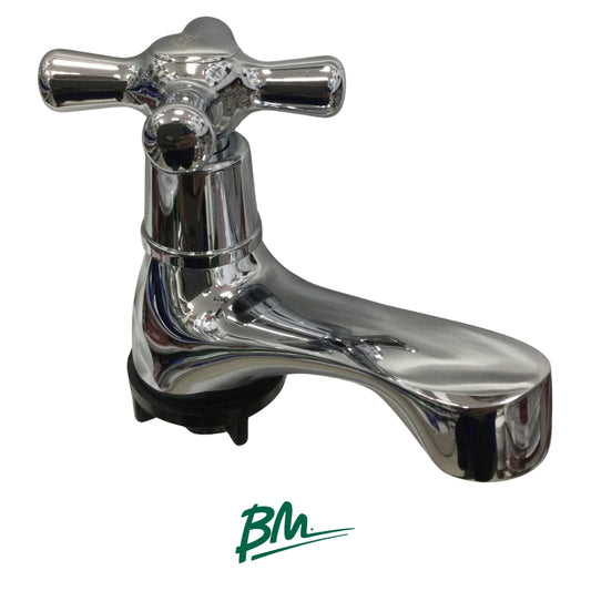 LLAVE PARA LAVAMANOS SENCILLA MANIJA DE CRUZ IDEAL BM-C50101