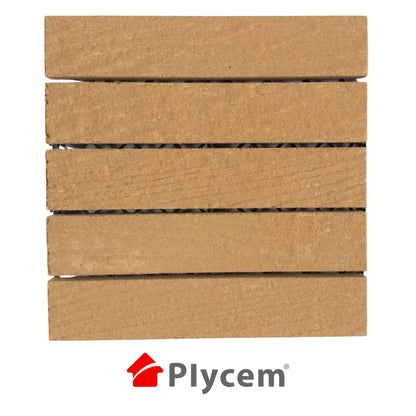 DECK MODULAR  PLYCEM MADERA 30CM X 30CM X 14MM PQT 6 UNI. (0.54M2) 1330392