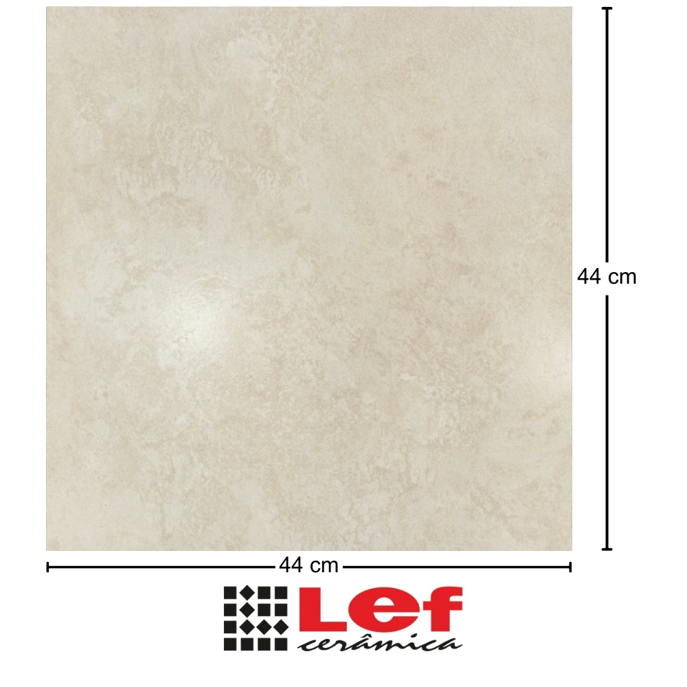 PISO CERAMICO LEF LF44414 TOSCANA BEGE 44X44CM 2.50M2/CAJA