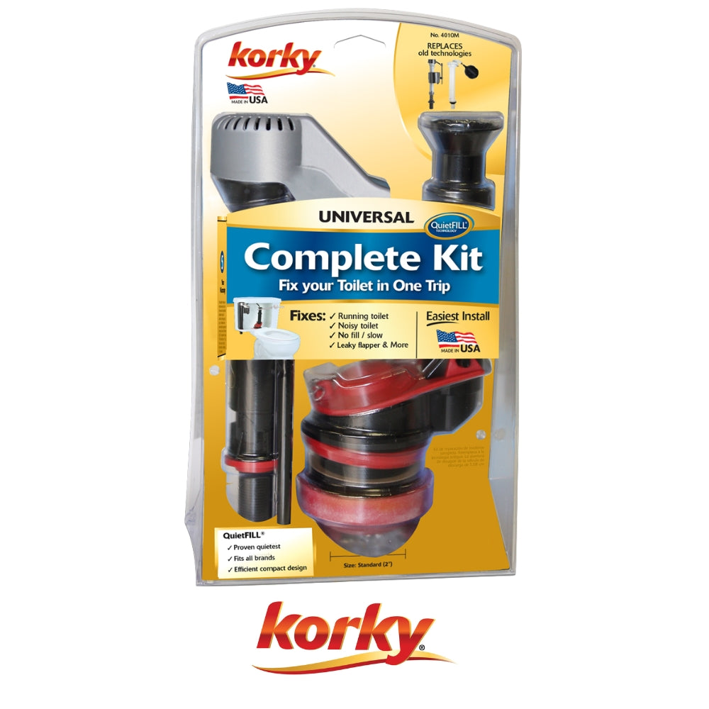 KIT COMPLETO REPARACIÓN SANITARIO QUIETFILL PLATINUM 2 IN KORKY