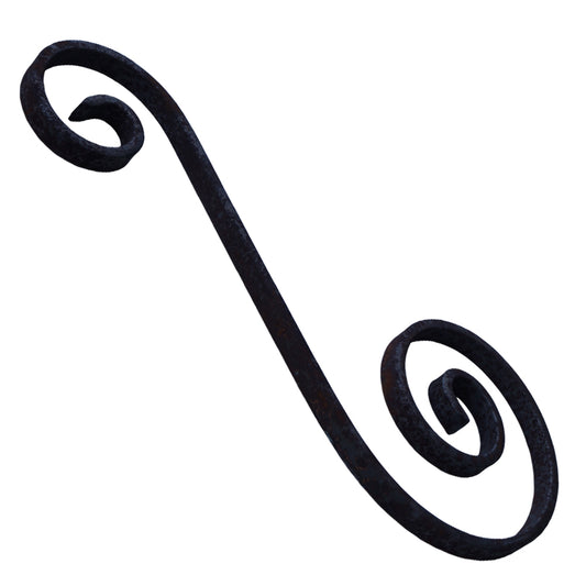 ESPIRAL DE HIERRO FORJADO 12X6X120X290mm - 74/14
