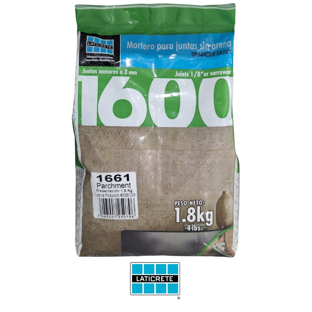 WALL GROUT 1661  PARCHMENT - 1.8 KG