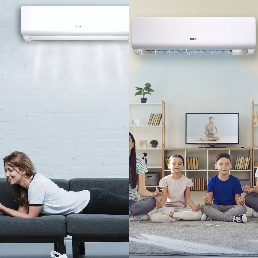 AIRE ACONDICIONADO SPLIT, RCA, 24KBTU, INVERTER PLUS, WIFI, BLUETOOTH, SEER 19 RCSA2402INV