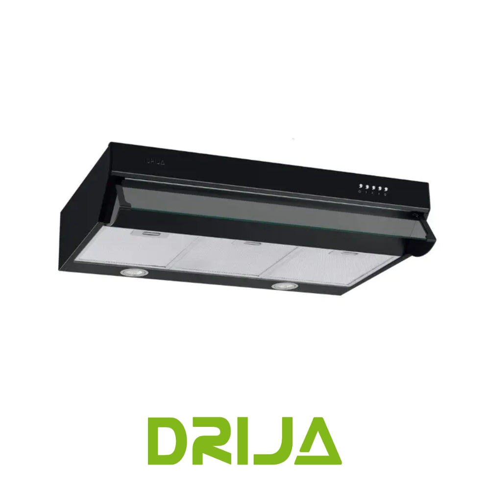 EXTRACTOR DE GRASA CAMPANA COMPACTA 76 BLACK 74.5CM