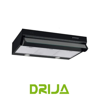 EXTRACTOR DE GRASA CAMPANA COMPACTA 76 BLACK 74.5CM