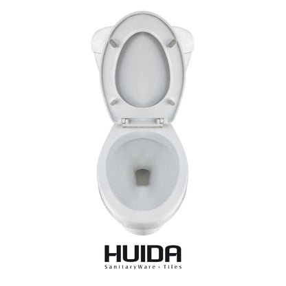 INODORO DOS PIEZAS ELONGADO COLOR BLANCO HUIDA