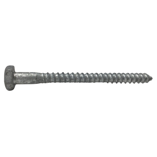 TORNILLO TIRAFONDO HEXAGONAL GALVANIZADO EN CALIENTE 1/4 PULGADAS x 3 PULGADAS