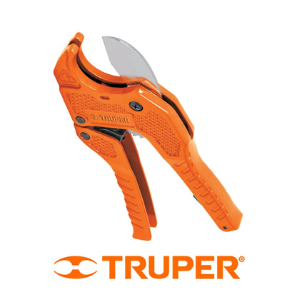 TIJERA PARA CORTAR TUBO DE PVC Y CPVC 1 5/8 PULGADAS TRUPER